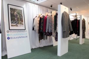 Laura Ashley autumn press event fashion-bespoke props prop manufacture events visual merchandising