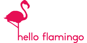 Hello Flamingo logo