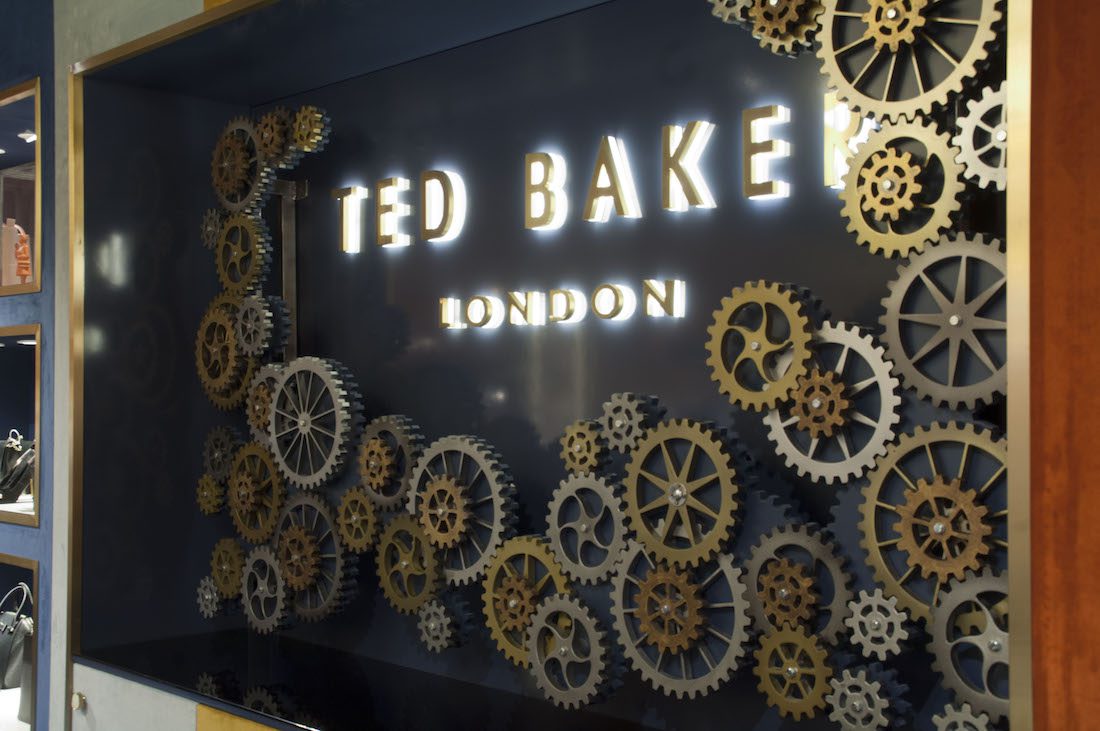 Ted Baker - Barcelona Airport, prop manufacturing